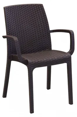 Immagine prodotto di Sedia indiana 57x59x86 h cm in Wicker Marrone