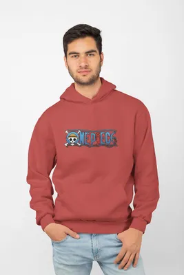 Produktbild von D&B Uni Hoodie MO00039 One Piece Blassrot-Größe M