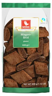 Produktbild von Weiss Magenbrot glasierte Lebkuchen mit ausgewählten Gewürzen 600g