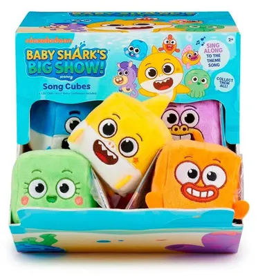 Produktbild von Wowwee Baby Shark Teddybär 12 Einheiten Mehrfarbig Kinder Mehrfarbig One Size