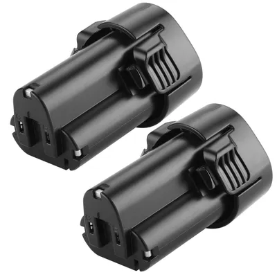 2er-Pack 10,8V 3,5Ah Li-Ion Ersatzakku für Makita Werkzeuge