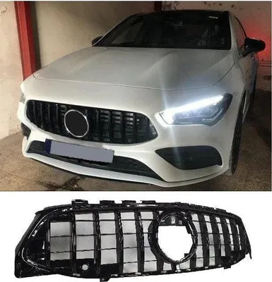 Obrázok produktu pre Mriežka chladiča pre Mercedes W118 C118 X118 CLA trieda Panamericana optika Čierna