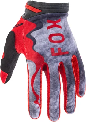 Image de FOX 180 Atlas Gants Motocross, noir/gris/rouge, S