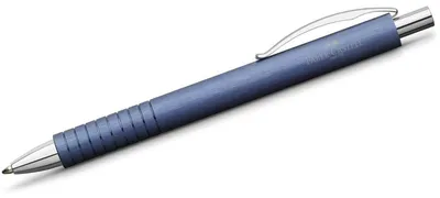 Image de Faber-Castell 148426 Stylo à bille Essentio Aluminium - 0,5 mm, bleu