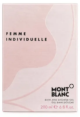 Obrázek produktu pro Montblanc Femme Individuelle, sprchový gel a gel na koupel, 200 ml