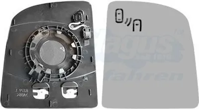 Obrázek produktu pro Zrcátko do vozidla, vnější, pravé, pro VW Crafter (kombi/furgon, modely SY, SX), konvexní, vyhřívané, číslo dílu: 5792836