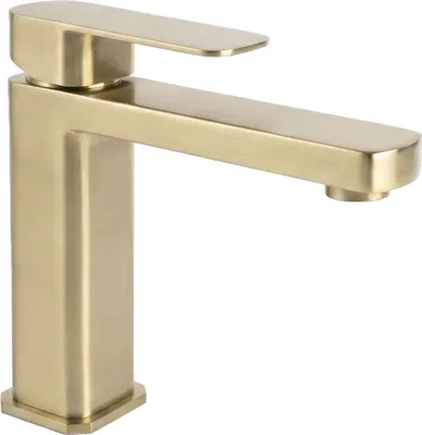 Immagine prodotto di Miscelatore Lavabo Rea Arlo Low Brushed Gold