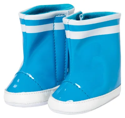 Produktbild von Heless Puppen Gummistiefel blau 38-45 cm - Puppenzubehör