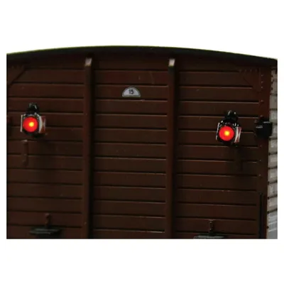 Produktbild von Viessmann 5069 - H0 Zugschlusslaternen mit LED, 2 Stück - Neu