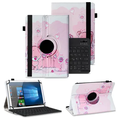 Produktbild von Schutzhülle Drehbar für DOOGEE T20 T20S T20E Hülle Tasche Bluetooth Tastatur