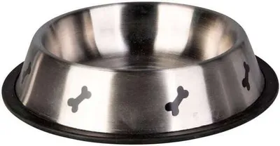 Produktbild von Hundezubehör - Fressnapf - silber - ca. 21 cm