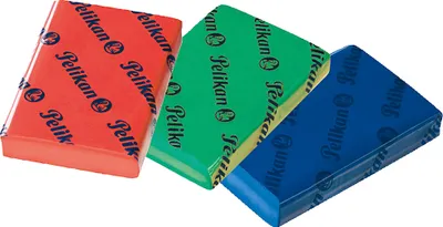 Produktbild von Pelikan 621029 Knet Radierer GE, mehrfarbig (Farbe zufällig, 1 Stück)