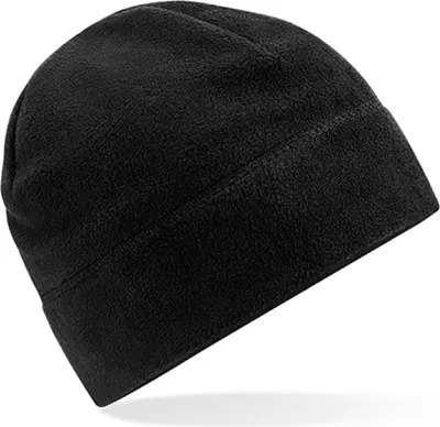 Zdjęcie produktu dla Beechfield B244R | Recycled Fleece Pull-On Beanie - 100% poliester z recyklingu - Farbe: Black - Größe: One Size