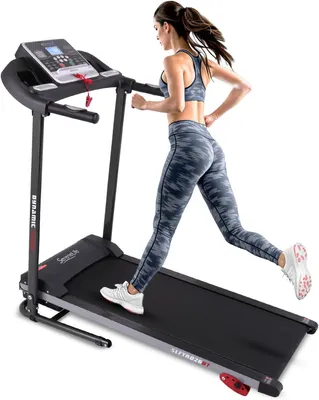 Produktbild von SereneLife Laufband für zuhause, Walking Pad klappbar, Laufbänder, treadmill for home, walkingpad, runningpad LCD-Display & Bluetooth Fitness App