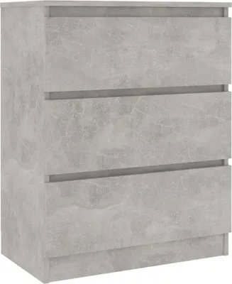 Zdjęcie produktu dla vidaXL Kredens betonowy szary 60x35x76 cm materiał drewnopochodny