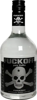 Produktbild von Fuckoff PURE Vodka 40% Vol. 0,7l