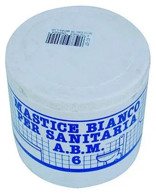 Produktbild von Weißer Dichtstoff für Sanitärbereiche, 900 g