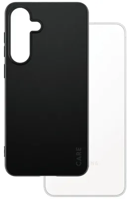 Productafbeelding van PanzerGlass CARE TPU hoesje, zwart, voor de Samsung Galaxy S25 FE