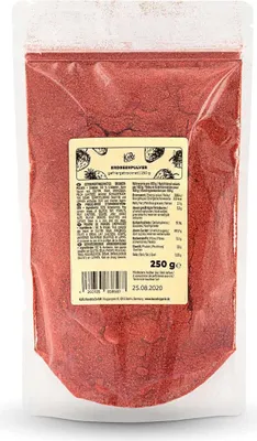 Produktbild von KoRo | Gefriergetrocknetes Erdbeerpulver 250 g