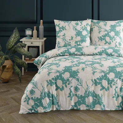 Produktbild von Buymax® Bettwäsche Bettbezug 200x220 cm, Kopfkissenbezug 80x80 cm 3 teilig Deckenbezug Set aus 100% Baumwolle Renforce mit Reissverschluss