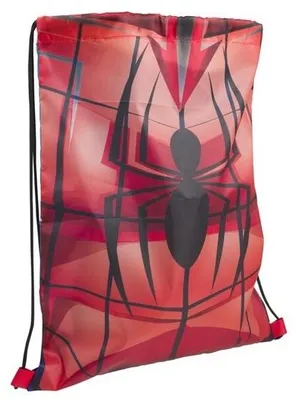 Immagine prodotto di Borsa da palestra Spiderman - Rossa - Blu - 32 x 41 cm
