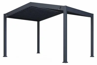 Zdjęcie produktu dla Paragon Outdoor Icon 1013 Aluminiowa pergola z dachem lamelowym 3x4 m