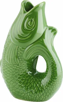 Produktbild von Giftcompany Geschenke Vertriebsgesellschaft mbH Monsieur Carafon Vase / Karaffe Fisch S green bay 1,2l