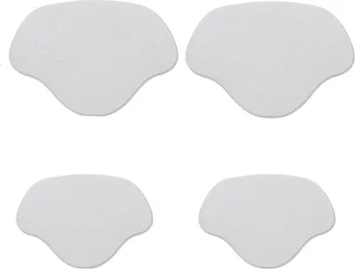 Image de INF Patchs de protection du talon pour la réparation de chaussures 4 pièces Gris