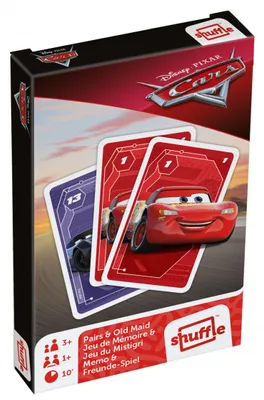 Produktbild von kartenspiel 2-in-1 Disney PixarAutos Karton 25-teilig