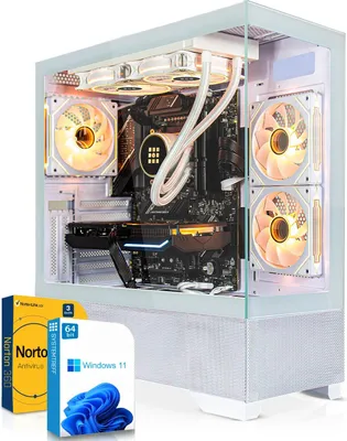 Produktbild von SYSTEMTREFF Gamer Rechner - Core i7-14700K - AMD Radeon RX 9060 XT 8GB - 32GB DDR5 - 1TB NVMe - Windows 11 Pro - Desktop PC