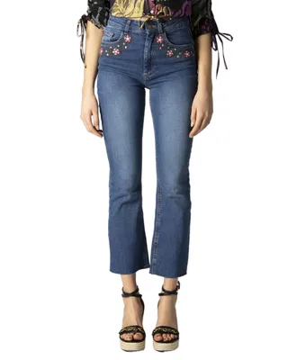 Produktbild von DESIGUAL Jeans Damen Baumwolle Blau GR64283 - Größe: 34