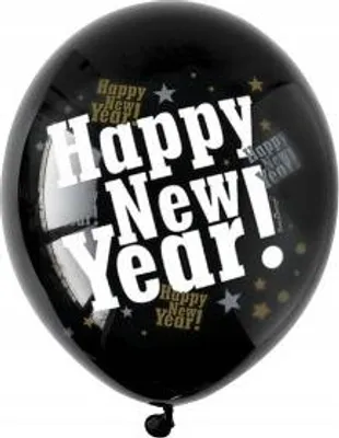 Produktbild von Silvesterballons "Frohes neues Jahr" 1 Stk