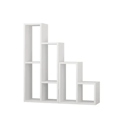 Produktbild von Skye Decor, Sule- Sule HMS, Weiß, Bücherregale, 89x42x20 cm, 100% Melaminbeschichtete Partikelplatte