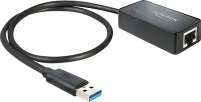 Obrázok produktu pre Adaptér Delock USB 3.0 > Gigabit LAN 10/100/1000 Mb/s