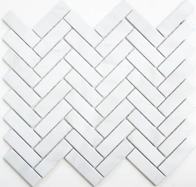 Produktbild von Mosani MOS24-SO10, Mosaik, Keramik, Weiß, Drinnen, Rechteck, 318 mm