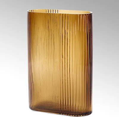 Produktbild von Lambert Galliani Vase Glas, schoko H 31 cm 20,5 x 9 cm 17518