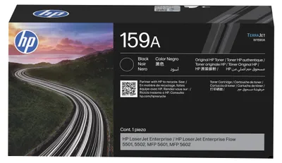 Produktbild von HP 159A Schwarz Original LaserJet Tonerkartusche, 5000 Seiten, Schwarz, 1 Stück(e)