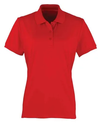 Produktbild von Premier - Poloshirt für Damen LT3130 (L) (Rot)
