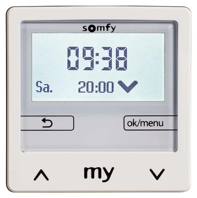 Image de Somfy Chronis Smoove IB+ Pure White sans cadre 1805284