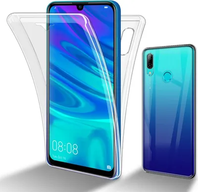 Produktbild von Cadorabo Schutzhülle für Honor 10 LITE / Huawei P SMART 2019 Hülle in Transparent 360° Etui Full Body Handyhülle Cover