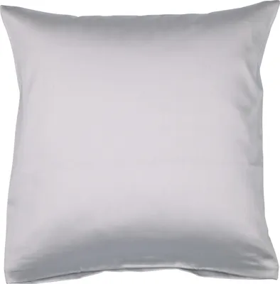 Produktbild von Traumschloss Mako-Satin Kissenbezug 40 x 40 cm platin 100% Mako-Baumwolle, mit Reißverschluss