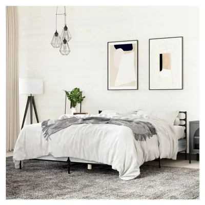 Produktbild von Bettgestell Grau Sonoma 140x200 cm ohne Matratze