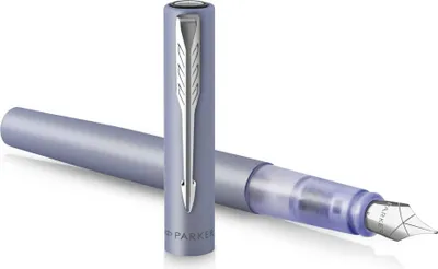 Immagine prodotto di Parker Vector XL Metallic Silver Blue C.C. stilografica M