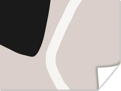 Produktbild von MuchoWow® Poster Pastell - Minimalismus - Formen 120x90 cm - Wandbild