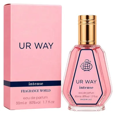 Imagen del producto de Fragrance World, Ur Way Intense, Agua de Perfume, Para mujer, 50 ml