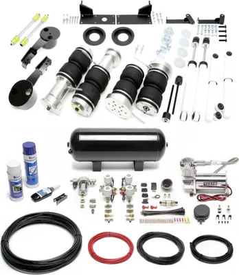 Zdjęcie produktu dla Zestaw kompresora zawieszenia pneumatycznego TA Technix czarny do Mercedes SL R107 Coupe C107