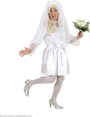 Imagen del producto de Traje de novia drag queen para hombre, talla XL