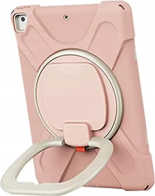 Immagine prodotto di Custodia per iPad 6/Air 2 con supporto e tracolla Rosa