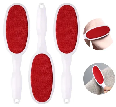 Image de Lot de 3 rouleaux adhésifs pour enlever la poussière des vêtements et des meubles