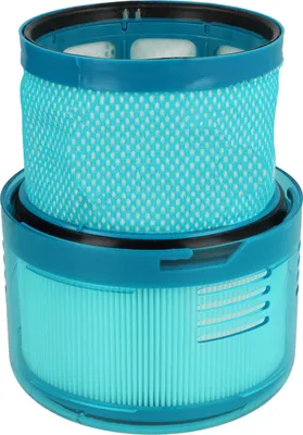Produktbild von vhbw Staubsaugerfilter kompatibel mit Dyson Gen5detect Absolute, Gen5detect Staubsauger - Abluftfilter Weiß